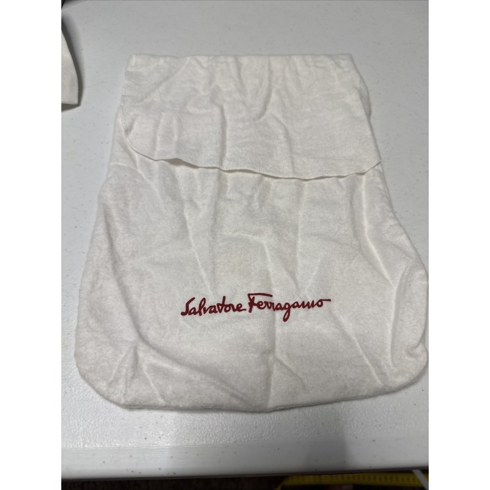 Salvatore Ferragamo ~Flannel Dust Shoe Bag (0956 )  (12.5"x9")